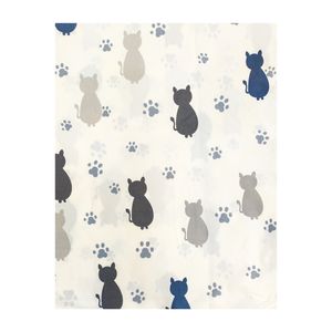 ملحفه آدنو مدل Cat کد IR49 دونفره سایز 160x200 سانتی متر