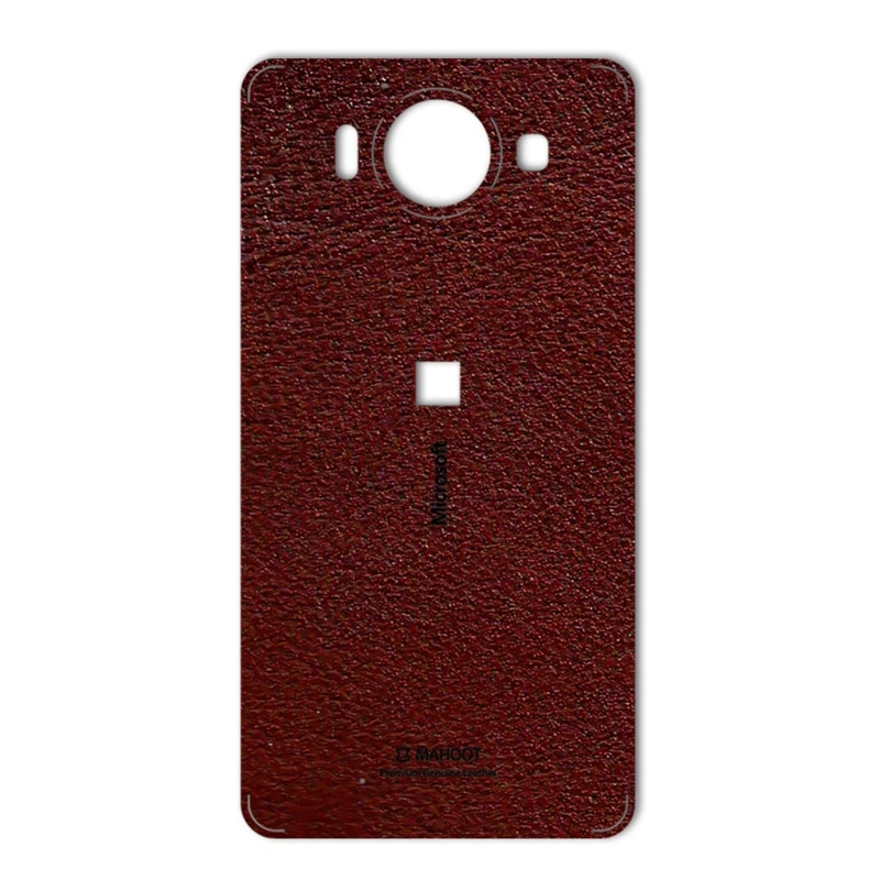 برچسب پوششی ماهوت مدلNatural Leather مناسب برای گوشی  Microsoft Lumia 950