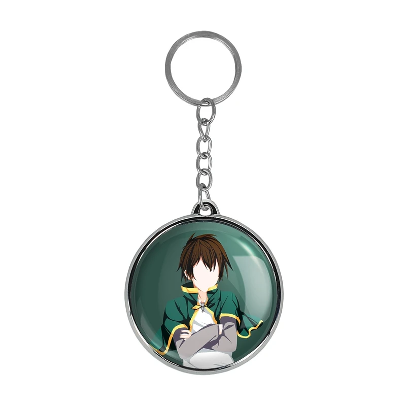 جاکلیدی خندالو طرح کازوما ساتو انیمه کونوسوبا Konosuba مدل دوطرفه کد 2733527336