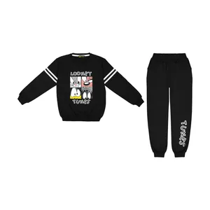 ست سویشرت و شلوار پسرانه خرس کوچولو مدل 2011263-99