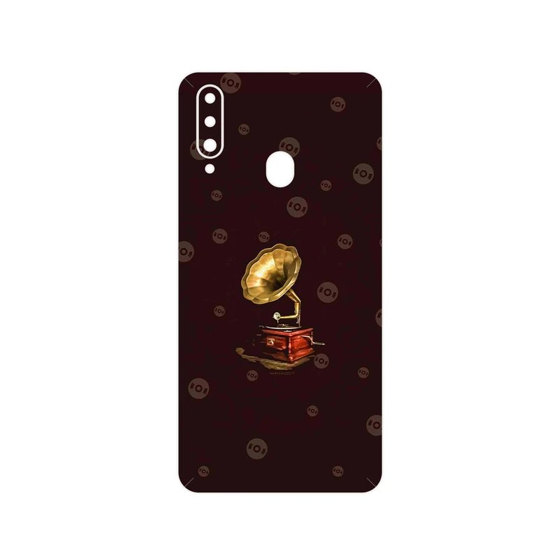 برچسب پوششی ماهوت مدل Gramophone Nostalgia مناسب برای گوشی موبایل سامسونگ Galaxy A20s