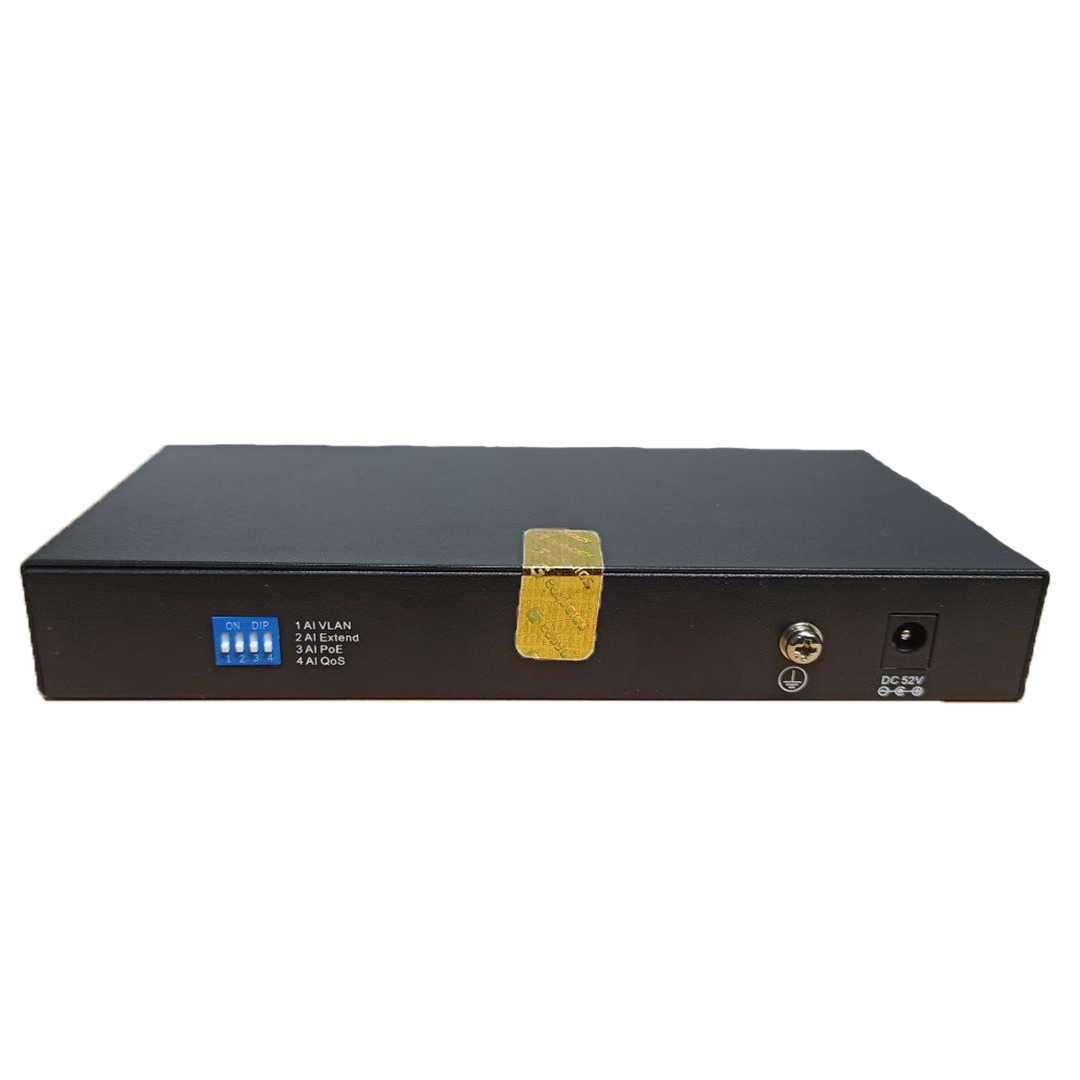 سوییچ 10 پورت PoE ایزی‌گیگز مدل EG-SWU-1301-10FGP