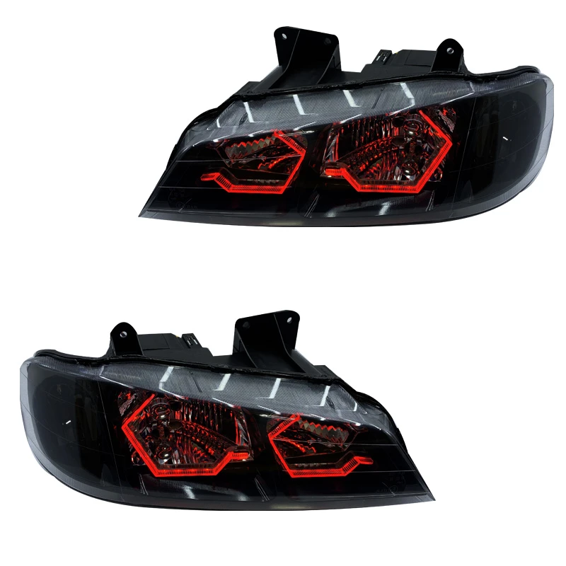 چراغ جلو خودرو گروه پژوهش صنعت مدرن مدل 3D-I8-B-R مناسب برای پژو پارس بسته دو عددی