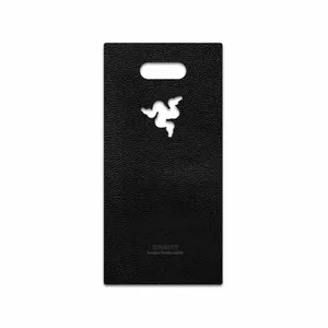 MAHOOT Black-Leather Cover Sticker for Razer Phone 2
