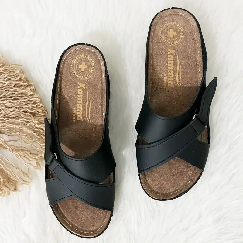 دمپایی زنانه مدل کمند کد 336-B106