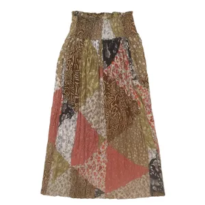 دامن پلیسه‌دار زنانه مدل Wm