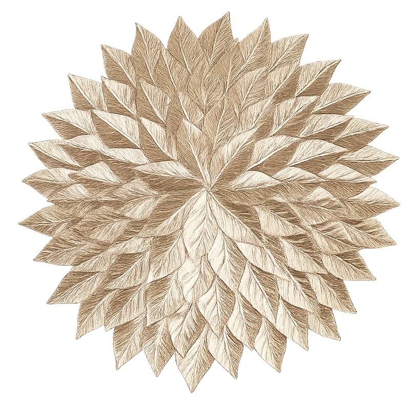 زیربشقابی مدل برگ مجموعه 4 عددی