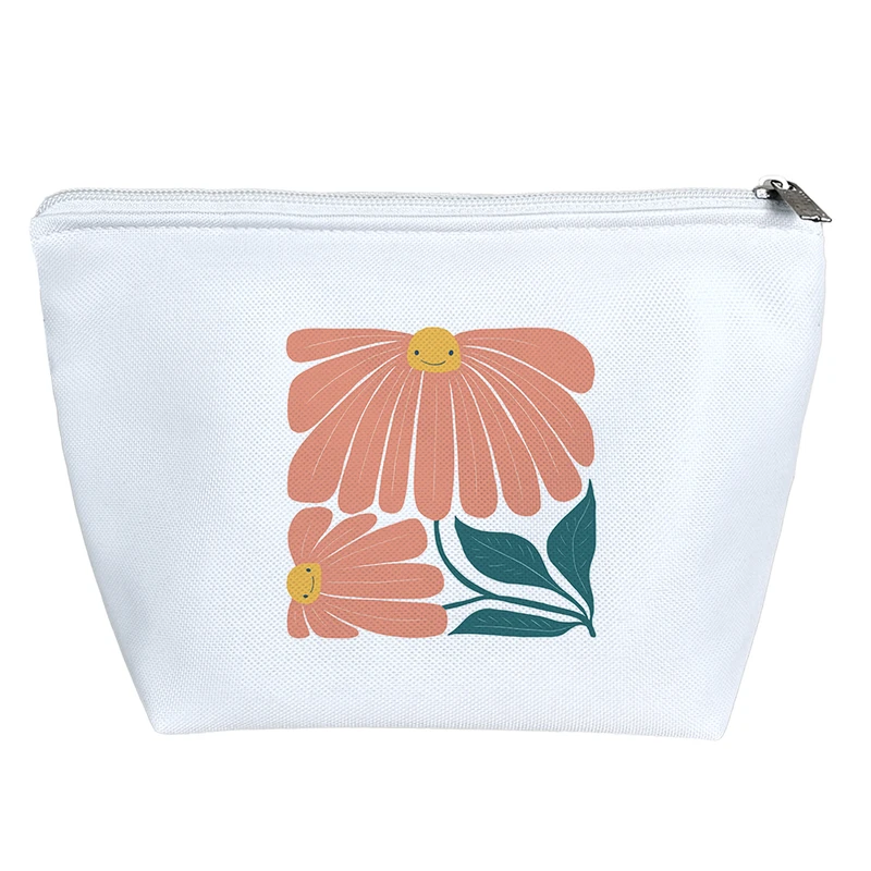 کیف لوازم آرایش دخترانه خندالو مدل گل بامزه کد 10220