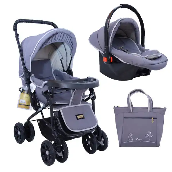 ست کالسکه و کریر کد 502 به همراه ساک لوازم کودک