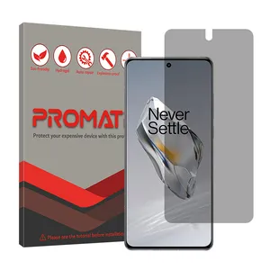 Promate Resistant model privacy screen protector suitable for OnePlus 12 mobile phone