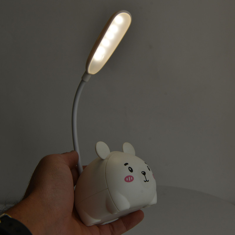 چراغ مطالعه مدل شارژی طرح خرس مهربان کد CX0015A