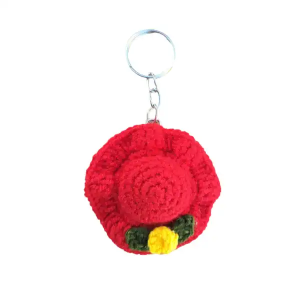 جاکلیدی بافتنی طرح کلاه کد M01