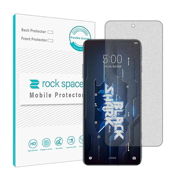 محافظ صفحه نمایش گیمینگ راک اسپیس مدل HyGAM مناسب برای گوشی موبایل شیائومی Black Shark 5 Pro
