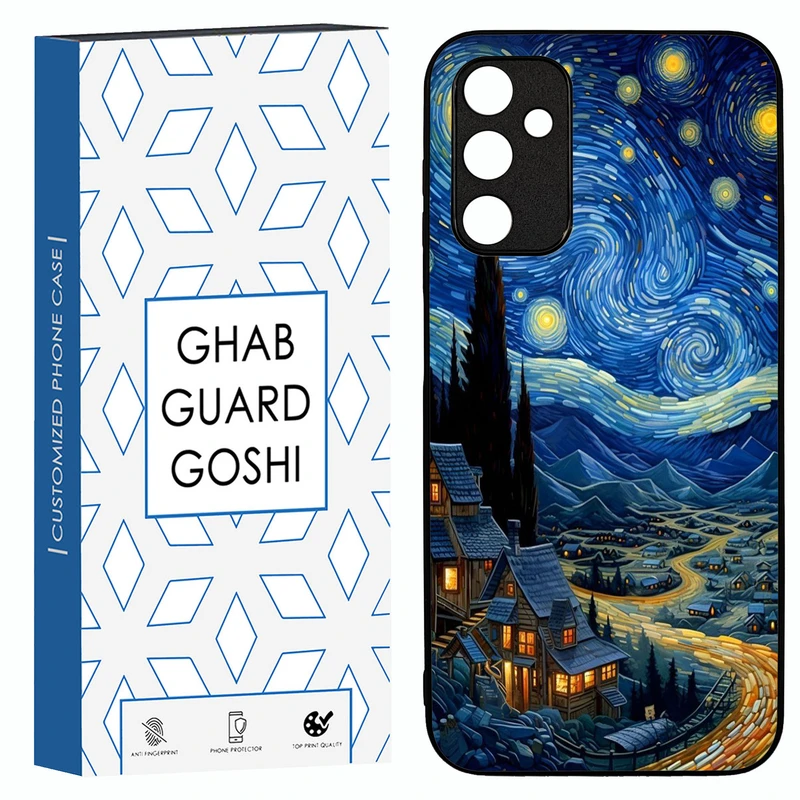 کاور قاب گارد گوشی طرح ونگوگ کد TPU-069 مناسب برای گوشی موبایل سامسونگ Galaxy A14