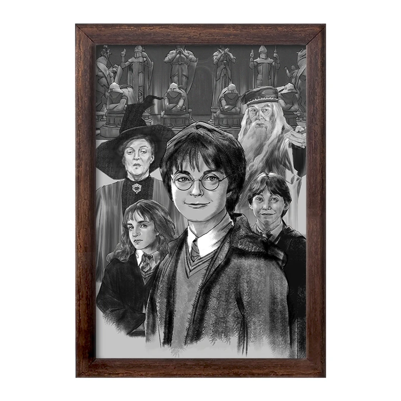 تابلو خندالو طرح هری پاتر (Harry Potter) کد F869