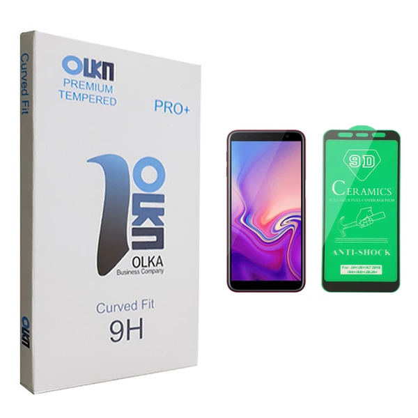 محافظ صفحه نمایش سرامیکی الکا مدل +PRO مناسب برای گوشی موبایل سامسونگ Galaxy J6 Plus