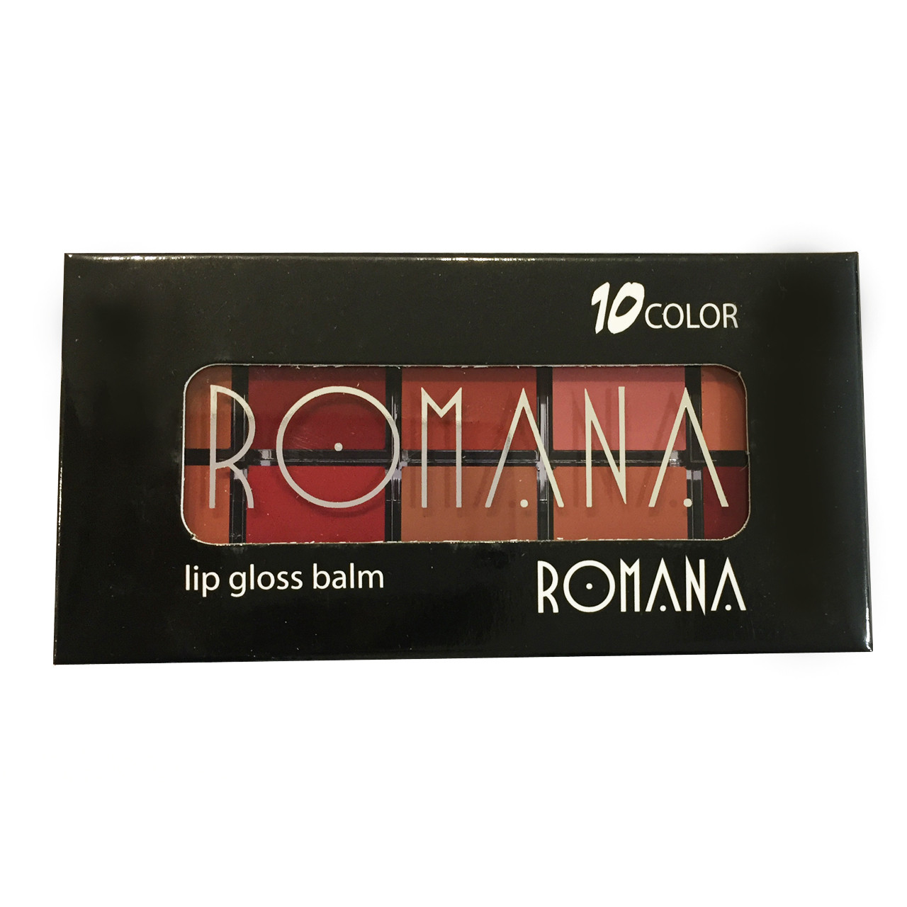 پالت رژ لب رومانا مدل Balm شماره 04