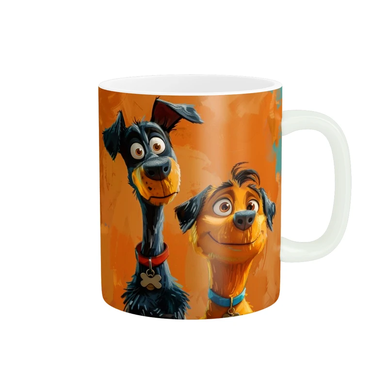 ماگ پاد آفرین طرح سگ  کد 4744