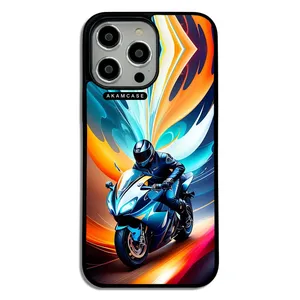 AKAM AMC-WA14PROMAX-MOTORCYCLE-6 Cover For Apple iPhone 14 Pro Max