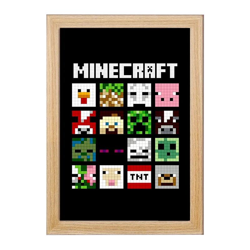 تابلو خندالو مدل ماینکرافت (Minecraft) کد F593