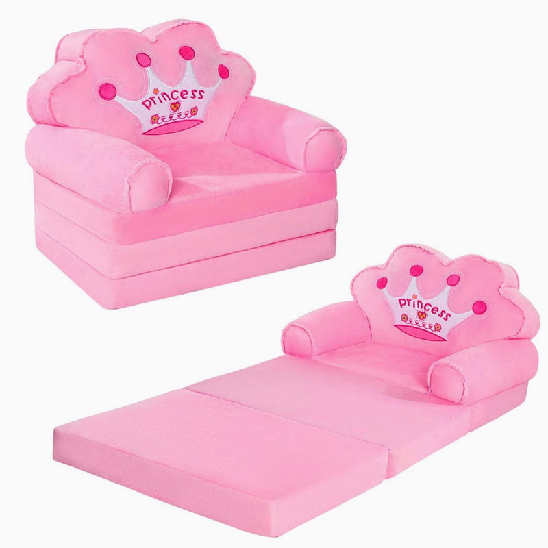 مبل کودک مدل تخت خواب شو طرح پرنسس