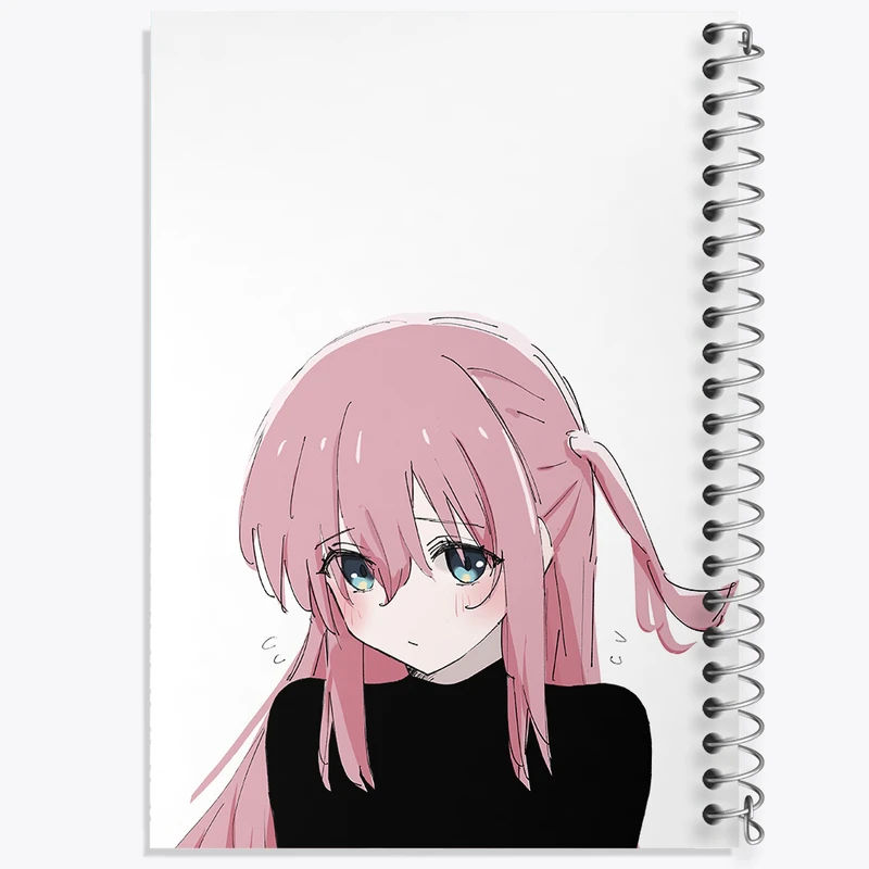 دفتر شطرنجی 50 برگ خندالو مدل انیمه بوچی راک کد 31247