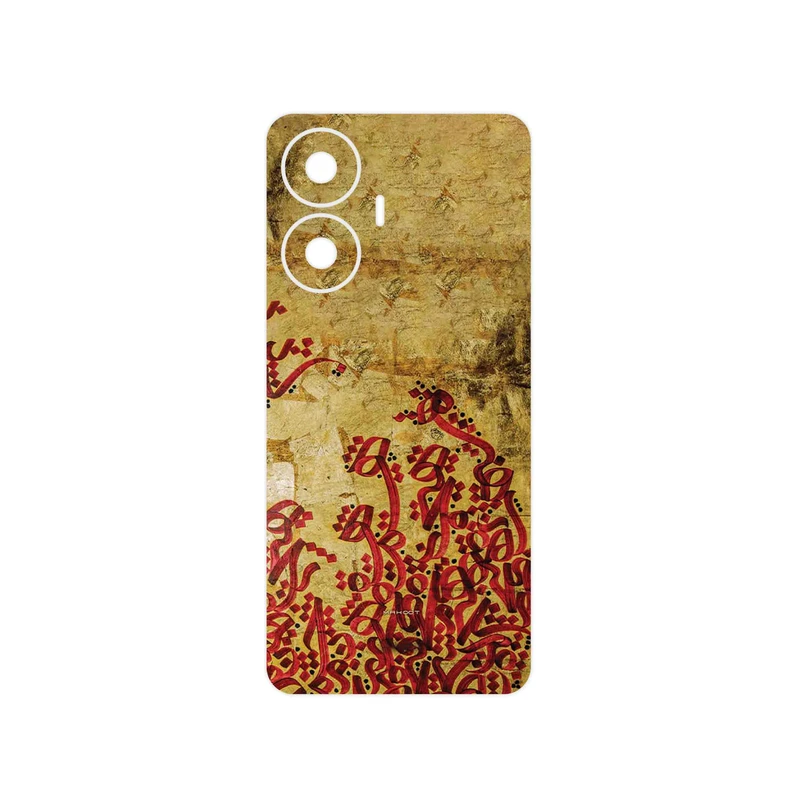 برچسب پوششی ماهوت مدل Nastaliq_5 مناسب برای گوشی موبایل ریلمی C55