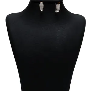 گوشواره نقره شهر جواهر مدل SJ-SNE007