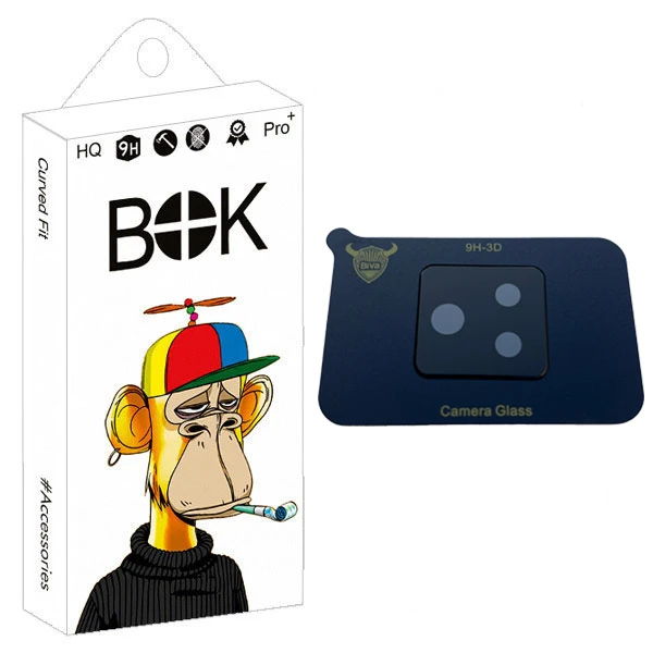 محافظ لنز دوربین بوک مدل 3D مناسب برای گوشی موبایل شیائومی Poco F4