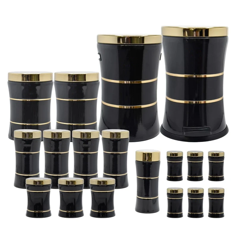 سرویس آشپزخانه 18 پارچه مدل کمرباریک کد UN-4571