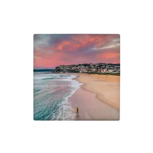 کاشی مدل منظره طرح منظره دریا و ساحل کدz309