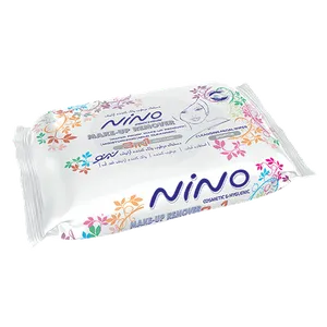 دستمال مرطوب پاک کننده آرایش نینو  مدل 3In1- بسته 20 عددی