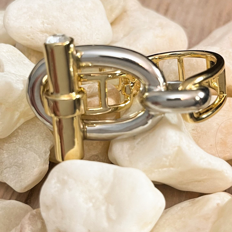 انگشتر زنانه مدل az154  طرح HERMES