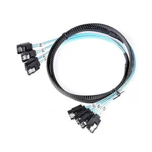 کابل تبدیل 4 به 4 SATA اسمارطور مدل SM255 طول 0.5 متر