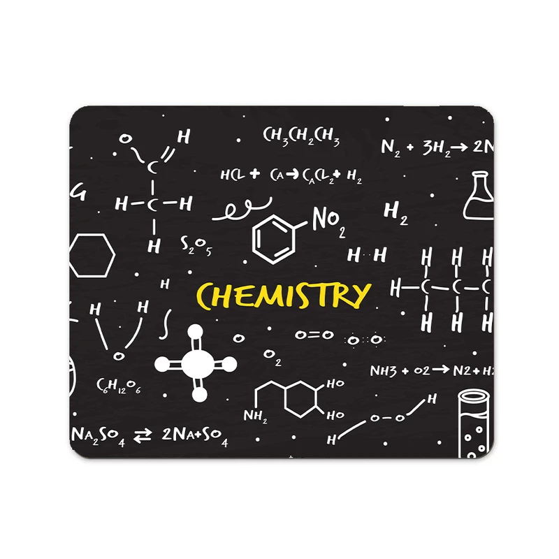 ماوس پد پاد آفرین مدل شیمی دبیرستان آزمایشگاه شیمیدان مهندس شیمی کد P598 سایز 19*24 سانتی متر
