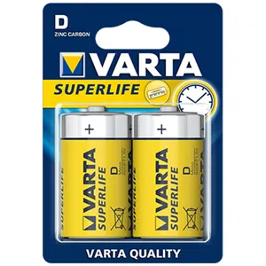 باتری D وارتا مدل Super Life بسته 2 عددی
