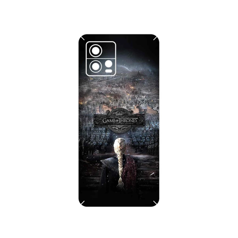 برچسب پوششی ماهوت مدل Game_of_Thrones مناسب برای گوشی موبایل موتورولا Moto G72