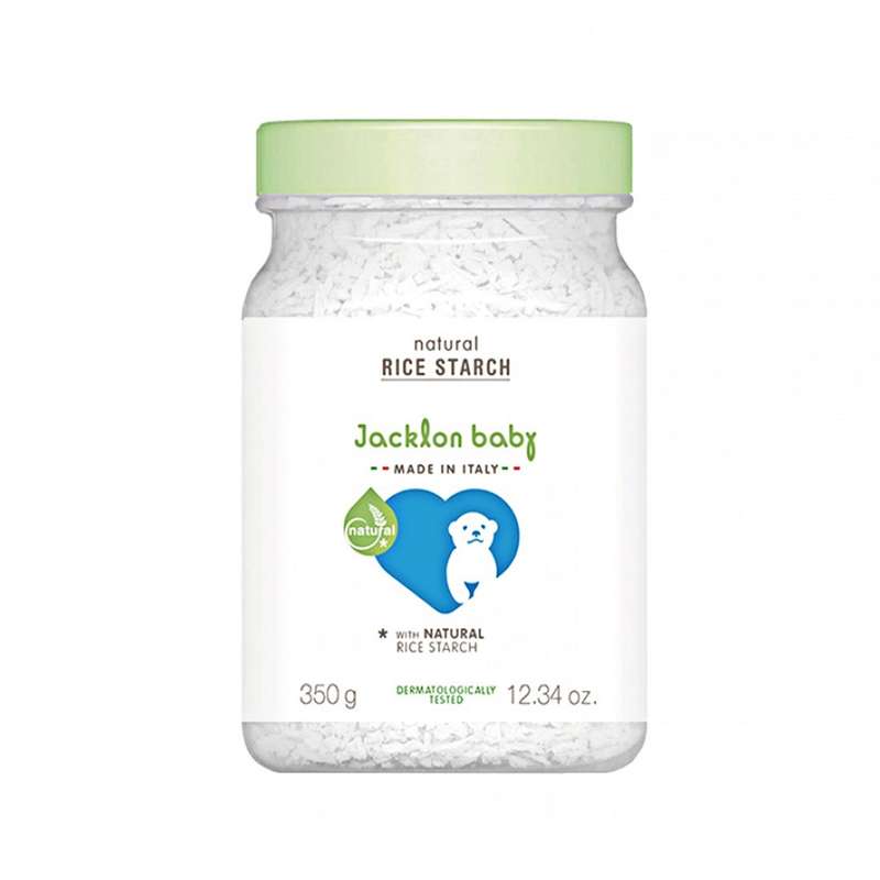 نشاسته نرم کننده پوست کودک جکلون مدل Natural حجم 350 میلی لیتر