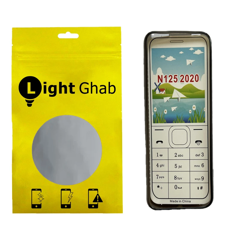 کاور لایت قاب مدل ژله ای مناسب برای گوشی موبایل نوکیا N125 2020