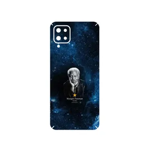 MAHOOT Morgan Freeman Cover Sticker for Samsung Galaxy A12 Nacho