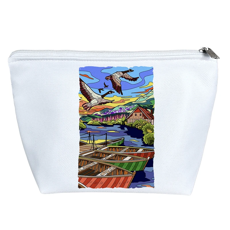 کیف لوازم آرایش دخترانه خندالو مدل بندر کد 5637