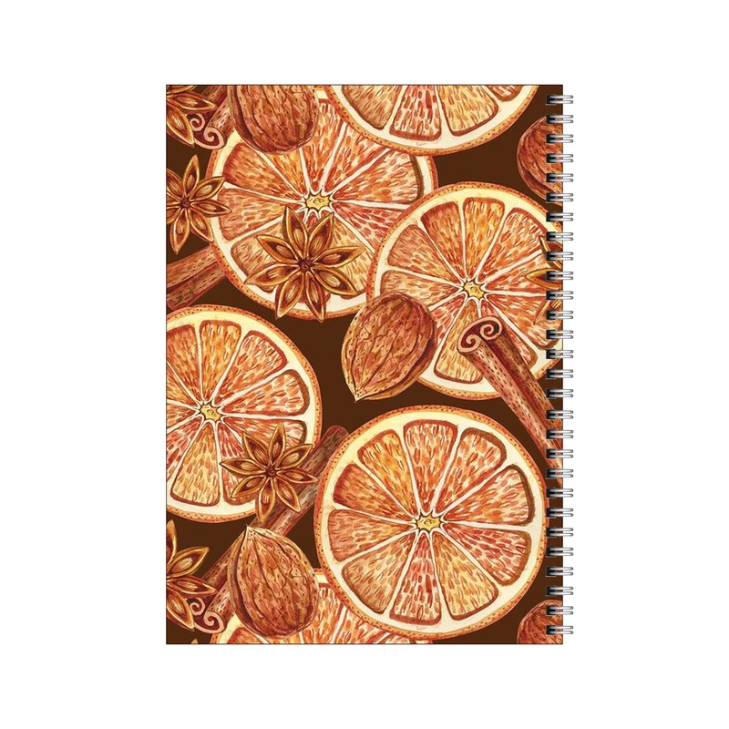 دفتر مشق 80 برگ بامبیلیپ طرح تم پاییزی پرتقال دارچین گردو کد 6678140