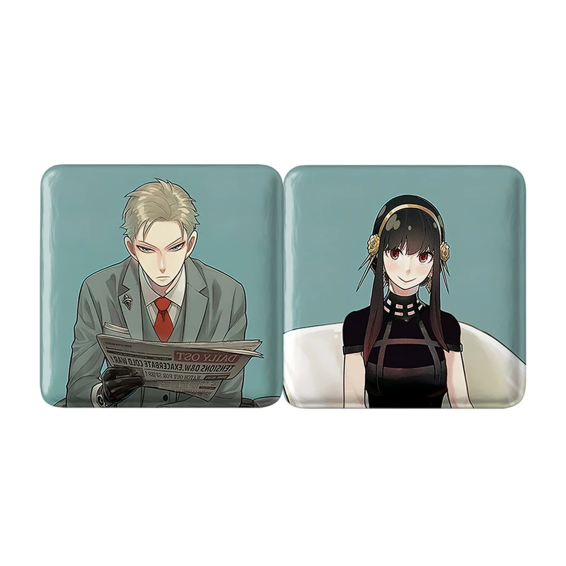 مگنت خندالو مدل یور و لوید انیمه اسپای ایکس فمیلی Spy × Family کد A86 مجموعه 2 عددی