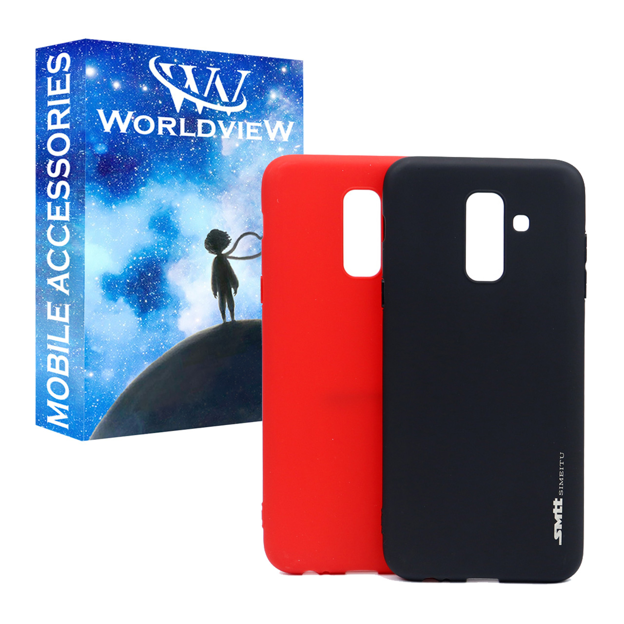 کاور ورلد ویو مدل WSMT-1 مناسب برای گوشی موبایل سامسونگ Galaxy A6 Plus غیر اصل کاور ورلد ویو مدل WSMT-1 مناسب برای گوشی موبایل سامسونگ Galaxy A6 Plus غیر اصل