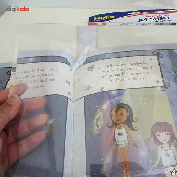 ذره بین صفحه ای هلیکس مدل A4 Sheet