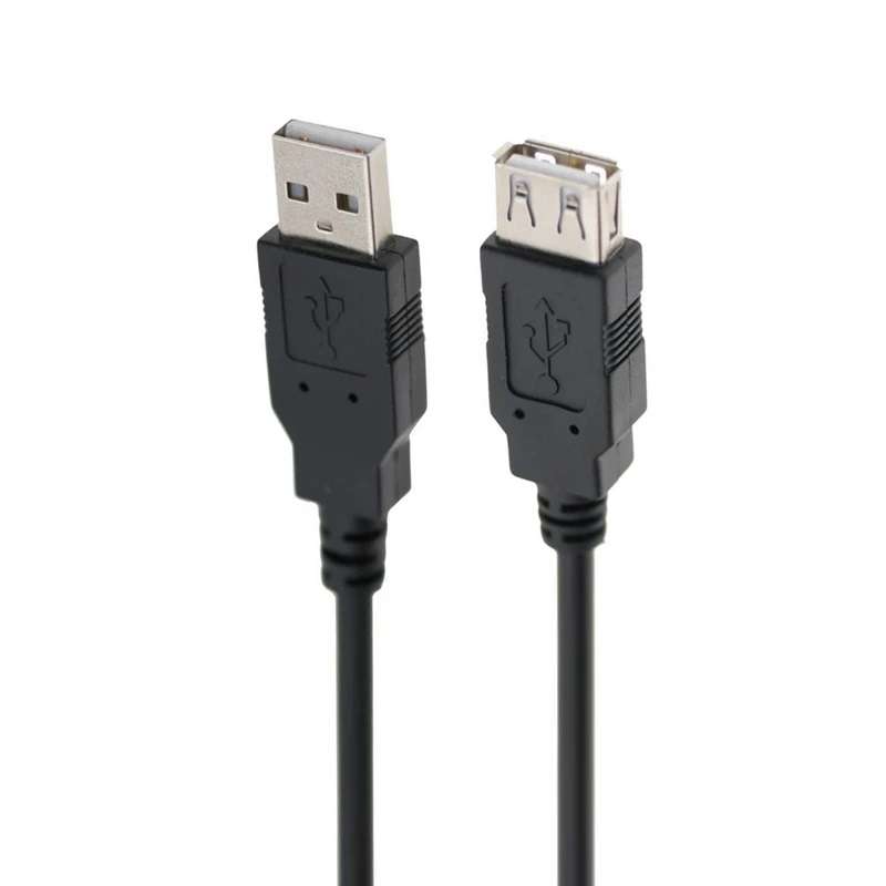 کابل افزایش طول USB 2.0 مدل A01 طول 5 متر کابل افزایش طول USB 2.0 مدل A01 طول 5 متر