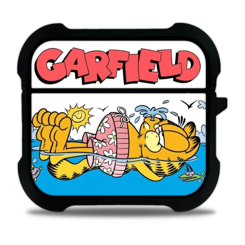 کاور آکام مدل AAP3CASHW-GARFIELD9 مناسب برای کیس اپل ایرپاد 3
