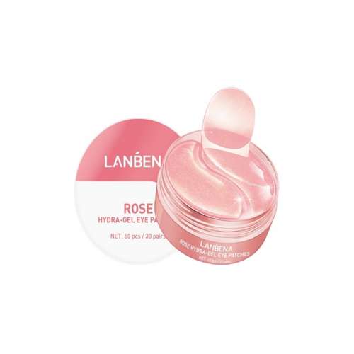 ماسک دور چشم لنبنا مدل ROSE وزن 90 گرم بسته 60 عددی