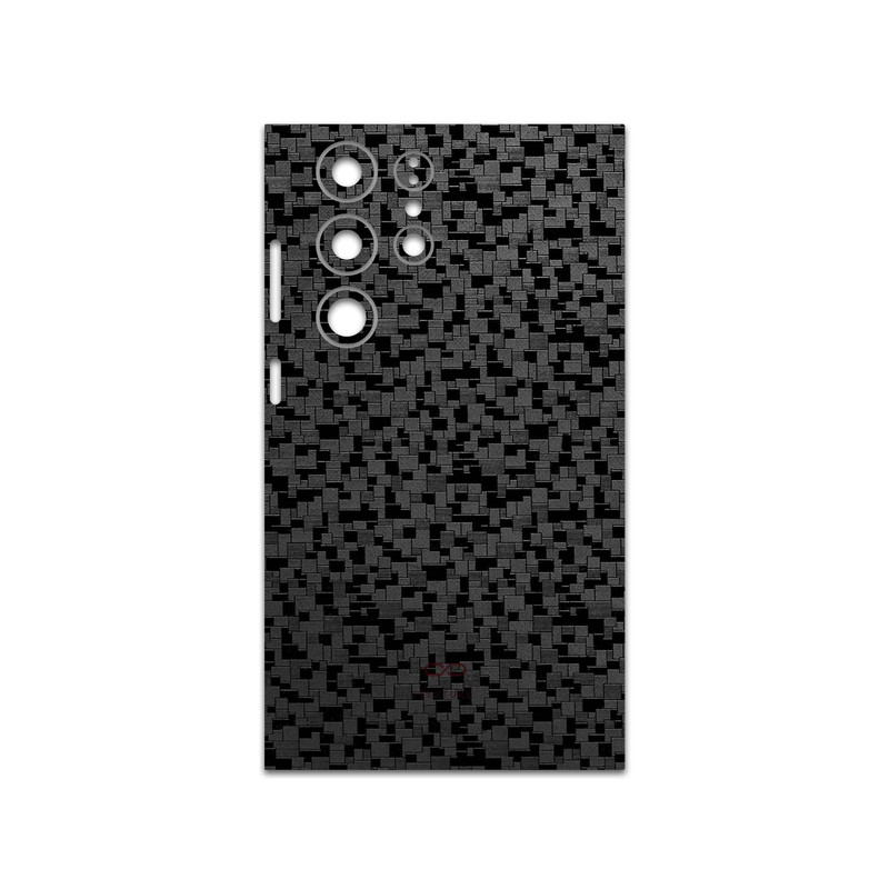 برچسب پوششی ماهوت مدل Black-Silicon مناسب برای گوشی موبایل سامسونگ Galaxy S23 Ultra