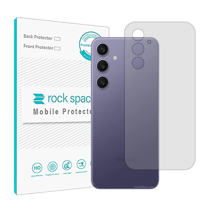 محافظ پشت گوشی شفاف راک اسپیس مدل HyGEL مناسب برای گوشی موبایل سامسونگ Galaxy S24 Plus